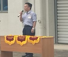 主持人介绍了各参赛队伍及比赛规则，公司领导进行了热情洋溢的讲话